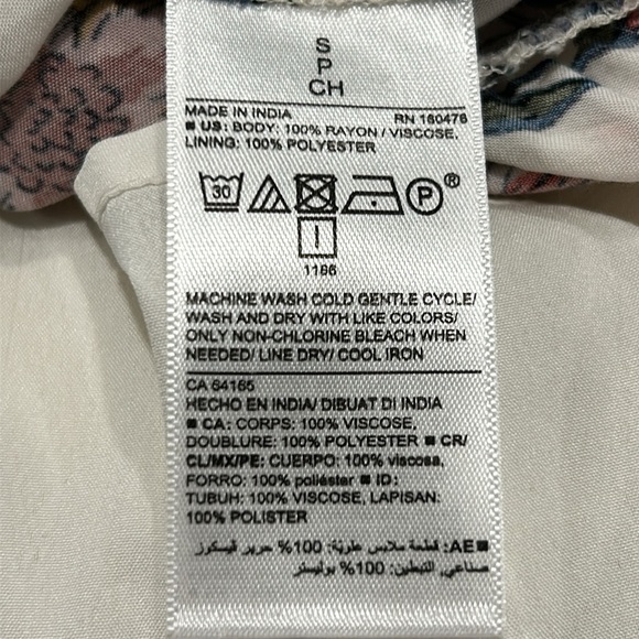 Old Navy Maxi  Size small Floral Elastic waist Halter top Lightweight Summer - Picture 7 of 13